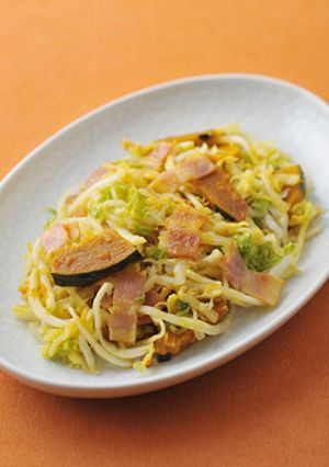 白菜とかぼちゃのガーリック中華風サラダ-レシピのメイン写真
