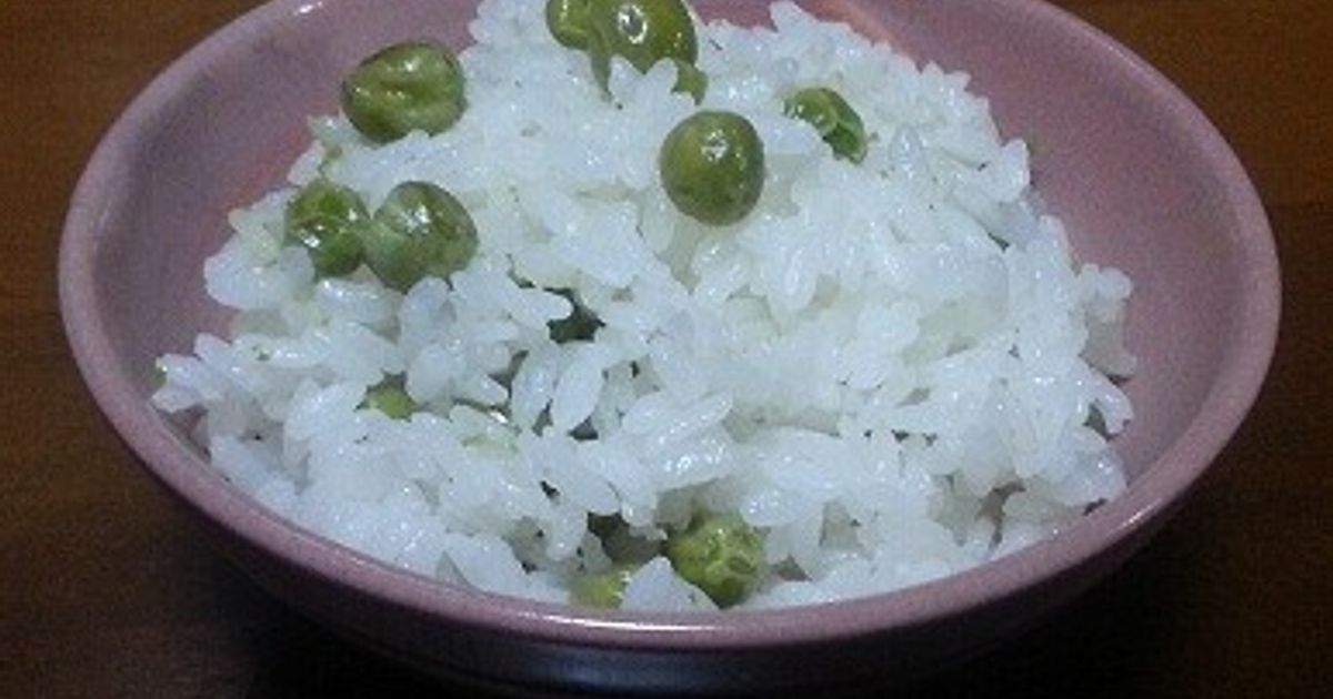 豆ごはん いつでも簡単「豆ご飯」 by どん麺のひとりごと 【クックパッド