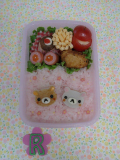 さつま揚げでリラックマ *キャラ弁-レシピのメイン写真