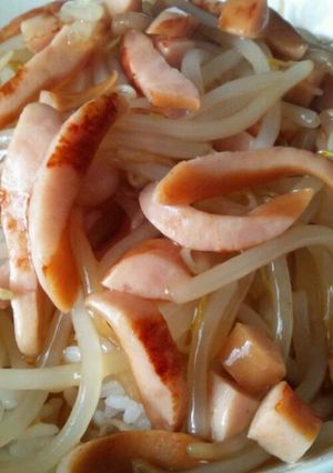 もやしウインナーのあんかけ-レシピのメイン写真