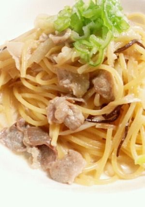 味噌クリームスパゲッティ-レシピのメイン写真