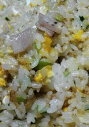 歯ごたえあり？美味しい炒飯-レシピのメイン写真