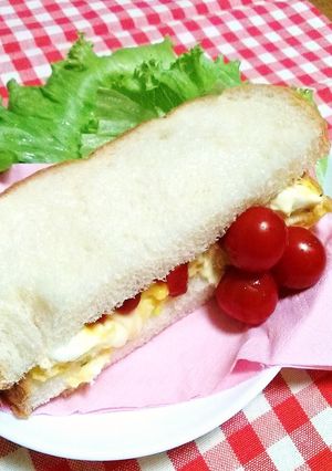 簡単！ずぼらチーズオムレツサンド★-レシピのメイン写真