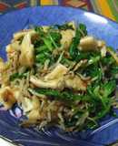 大根菜と上乾ちりめんの油揚炒め＾＾