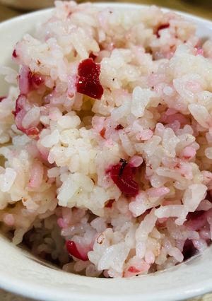 簡単😋自家製梅チャーハン-レシピのメイン写真
