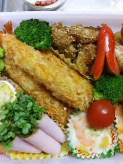 お弁当に簡単!ブロッコリーの芽ハム巻-レシピのメイン写真