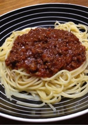 ケチャップで簡単ミートソース-レシピのメイン写真