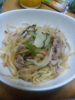 ウエイパーで♪大葉入り焼きそば-レシピのメイン写真