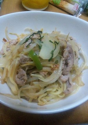 ウエイパーで♪大葉入り焼きそば-レシピのメイン写真