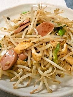 魚肉ソーセージともやしの炒めもの-レシピのメイン写真