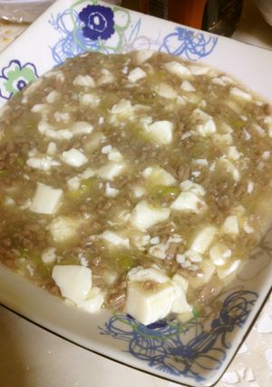 子供でも食べれる和風塩マーボー豆腐-レシピのメイン写真