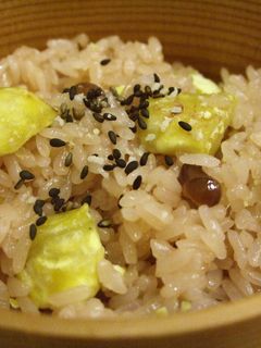 栗入りお赤飯-レシピのメイン写真