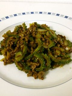 ゴーヤ肉みそ炒め-レシピのメイン写真