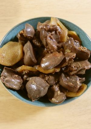 鶏レバーの甘辛煮-レシピのメイン写真