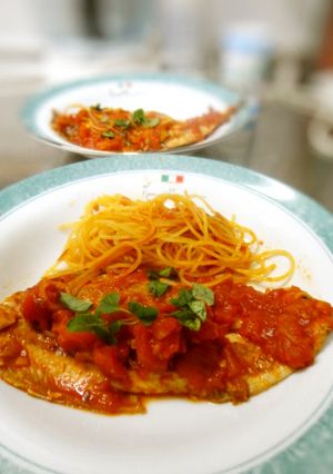 秋刀魚でおうちイタリアン☆秋刀魚トマト煮-レシピのメイン写真
