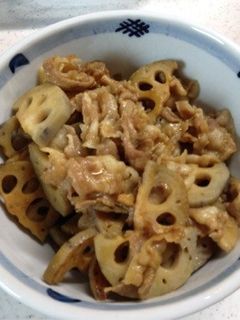 蓮根カレー炒め-レシピのメイン写真