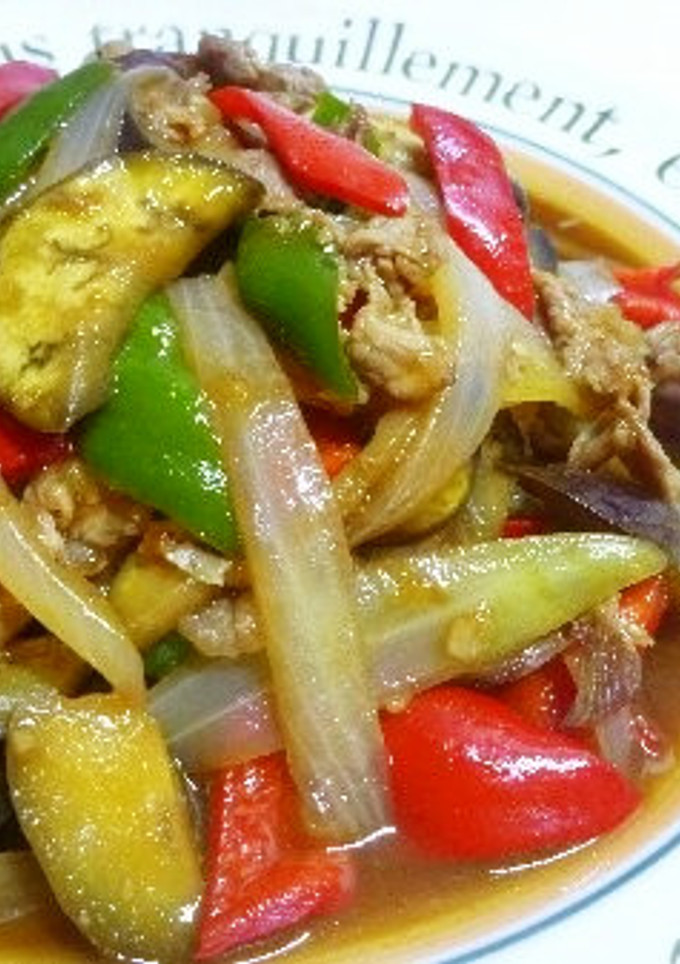 *豚肉と彩り野菜の中華炒め*-レシピのメイン写真