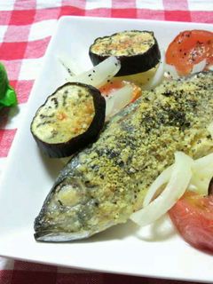 鯵のオーブン焼き-レシピのメイン写真