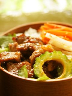 手作りたれで焼肉とナムル丼-レシピのメイン写真
