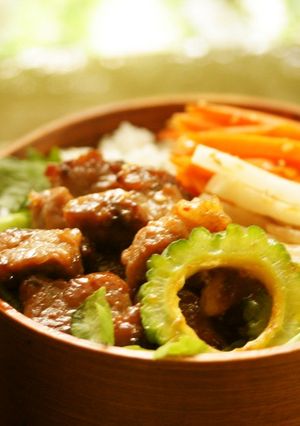 手作りたれで焼肉とナムル丼-レシピのメイン写真