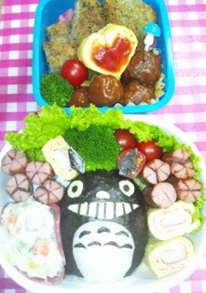 キャラ弁☆トトロ　となりのトトロ②-レシピのメイン写真