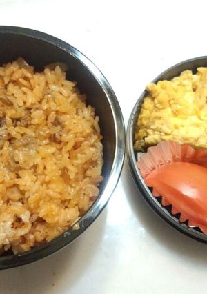 京風オムライス弁当♪-レシピのメイン写真