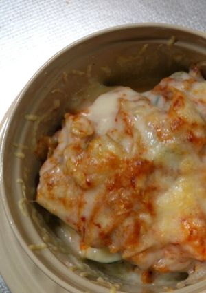 簡単！ササッとズッキーニのキムチーズ焼き-レシピのメイン写真