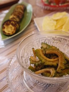 半干しゴーヤのお漬物-レシピのメイン写真