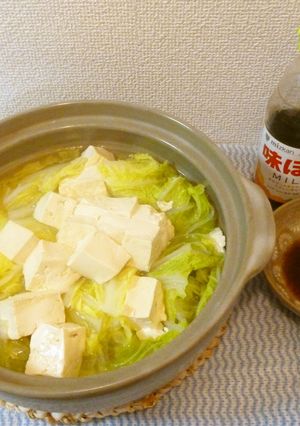 パパの歯痛特別簡素鍋-レシピのメイン写真