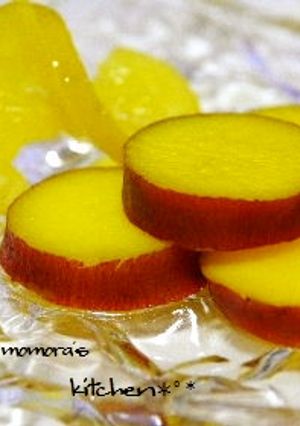 簡単さつま芋のオレンジ煮♬お弁当おやつに-レシピのメイン写真