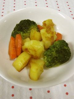 簡単!温野菜バター炒め-レシピのメイン写真