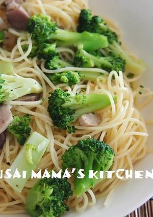ブロッコリーとベーコンのスパゲッティ-レシピのメイン写真