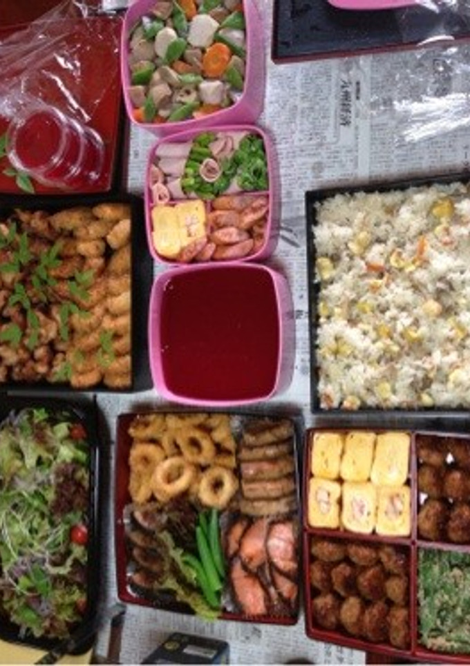 秋の運動会弁当-レシピのメイン写真
