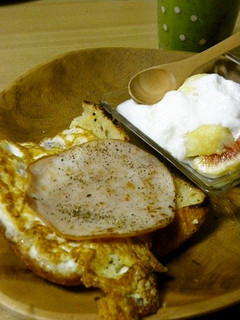 ハムエッグトースト-レシピのメイン写真
