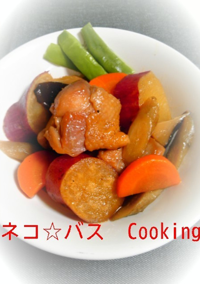 サツマイモと鶏の炒め煮☆-レシピのメイン写真