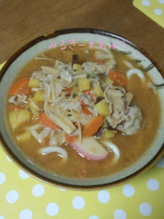 寒い日に*味噌煮込みうどん-レシピのメイン写真
