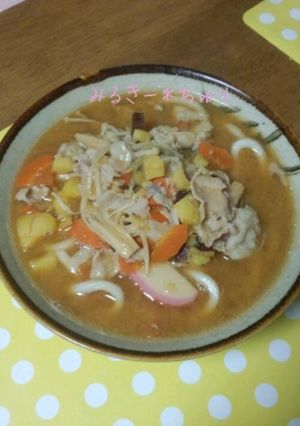寒い日に＊味噌煮込みうどん-レシピのメイン写真