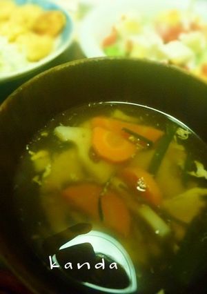エビの殻からとれる出汁が美味!スープ-レシピのメイン写真