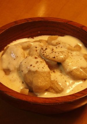 残った里芋の煮物でニョッキ-レシピのメイン写真