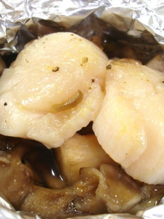 ホタテと舞茸のホイル焼き-レシピのメイン写真