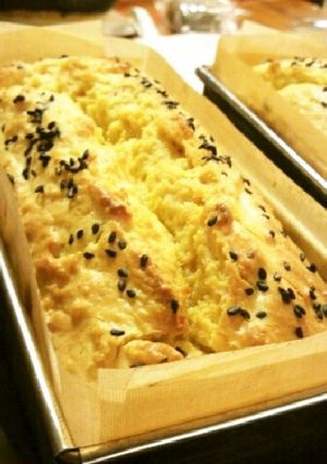 ワンボールで!クリチおさつパウンドケーキ-レシピのメイン写真