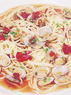 あさりとトマトのあっさりスパゲッティ♪-レシピのメイン写真