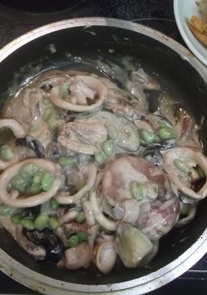 烏賊のカレーマヨ炒め-レシピのメイン写真