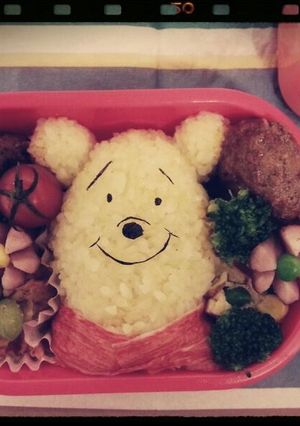 とっても簡単＊プーさんのお弁当-レシピのメイン写真