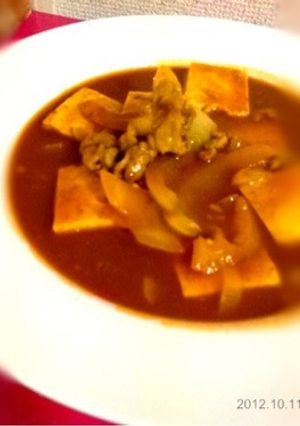 豆腐でがっつり★豆腐のスープカレー-レシピのメイン写真