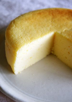 スフレチーズケーキ-レシピのメイン写真