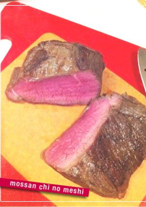 湯煎で簡単おうちでローストビーフ！-レシピのメイン写真