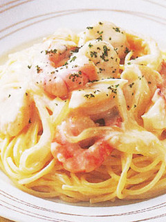 シーフードクリームパスタ♪-レシピのメイン写真