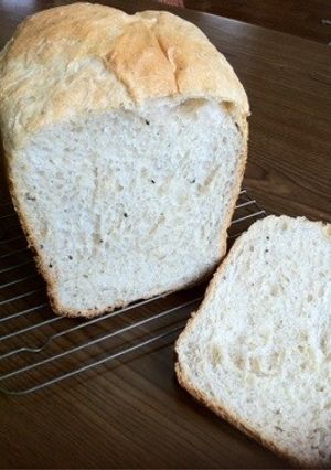 HB★ダブルごま食パン-レシピのメイン写真