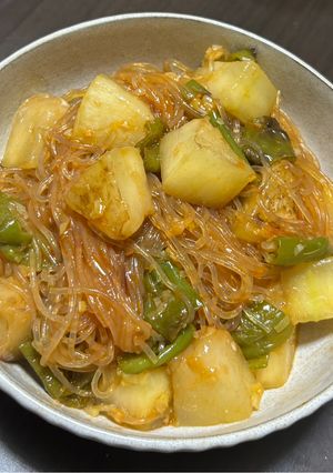 冬瓜とピーマンの麻婆はるさめ-レシピのメイン写真